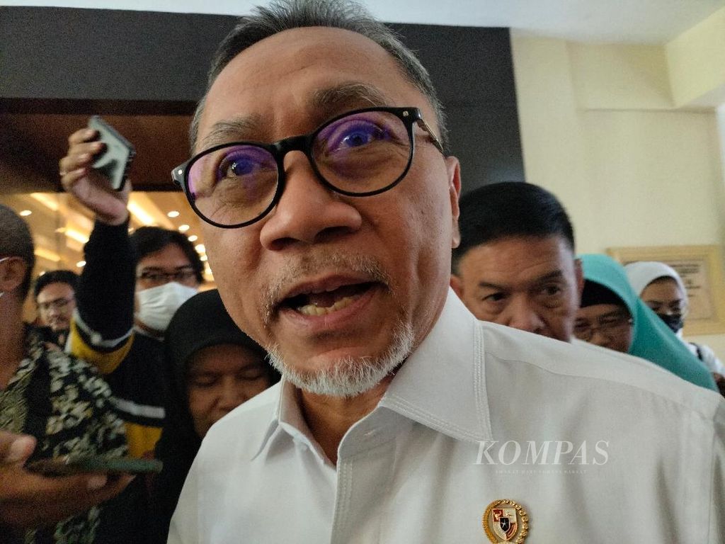 Menteri Perdagangan Zulkifli Hasan