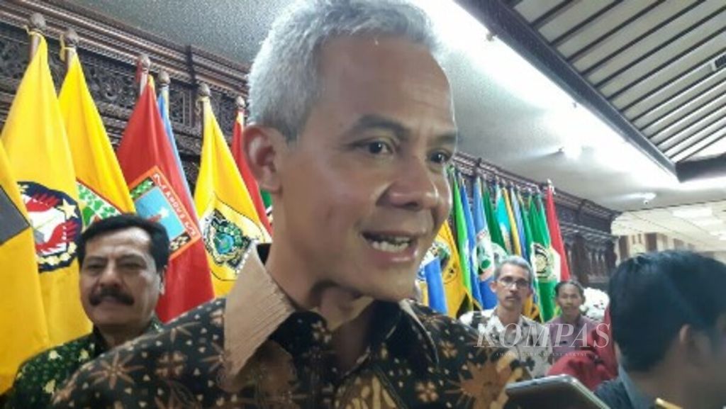  Gubernur Jateng Ganjar Pranowo