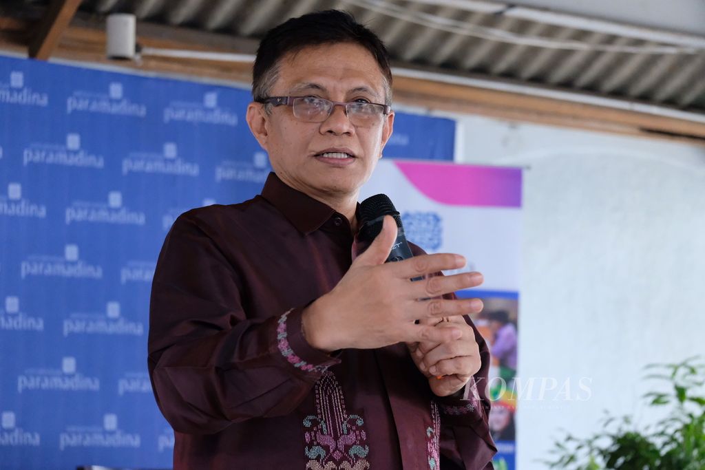 Rektor Universitas Paramadina Didik J Rachbini.