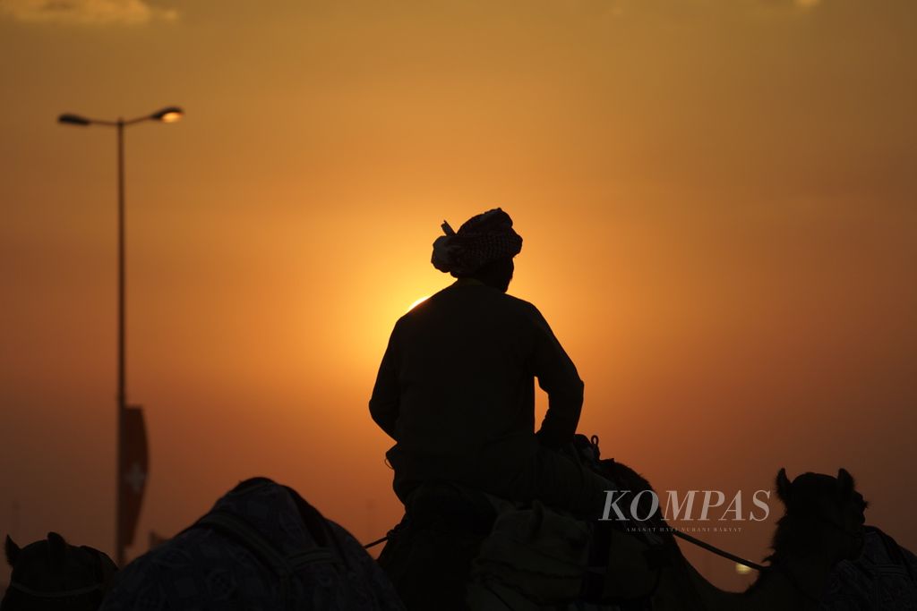 Siluet pelatih 