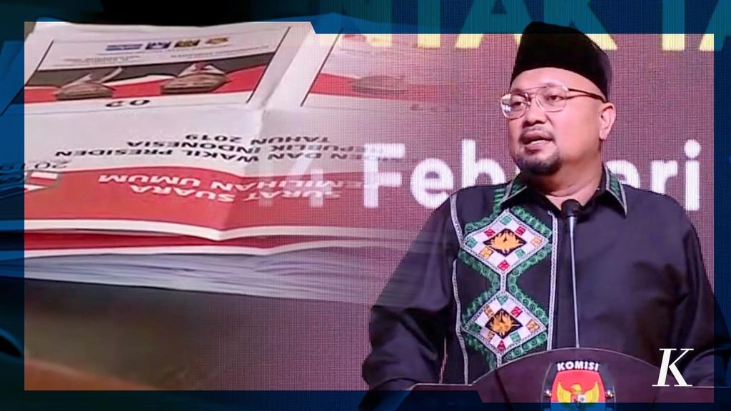 The General Elections Commission, Monday (14/2/2022), launched the election voting date, namely February 14, 2024.