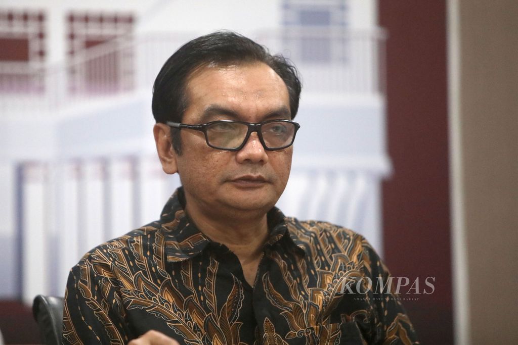 Anggota KPU Yulianto Sudrajat 