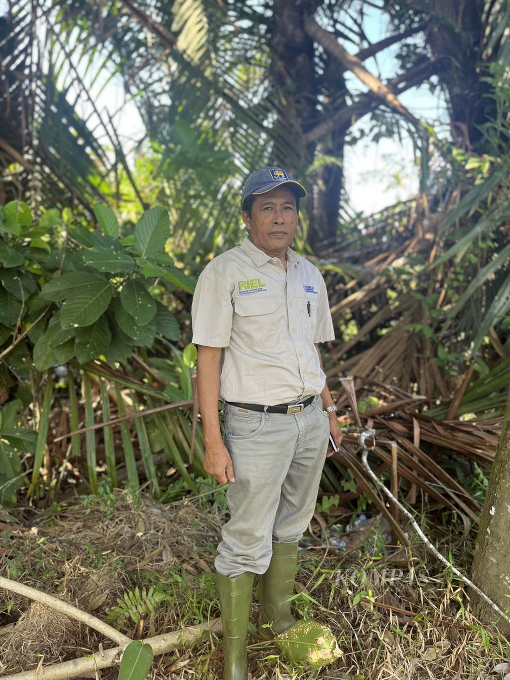 Prof Dr Ir Yulius Barra’ Pasolon, MAgr, ahli sagu dari Universitas Haluoleo, Sulawesi Tenggara.