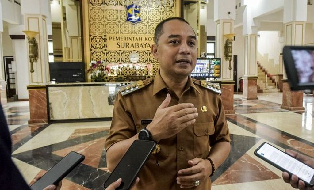 Wali Kota Surabaya Eri Cahyadi