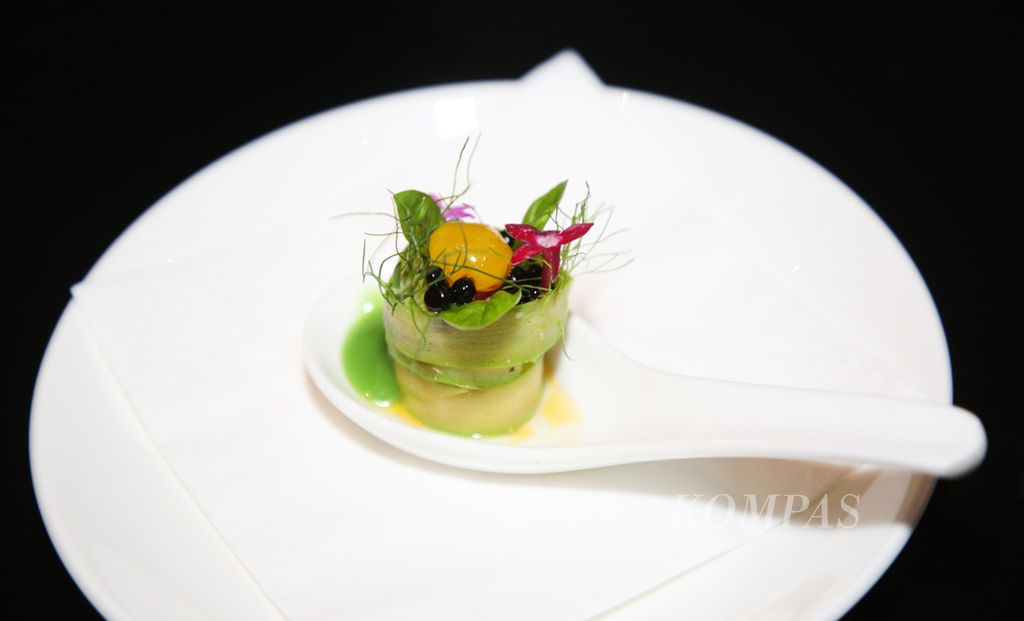 Asparagi il Mare Hotel Mulia Jakarta.