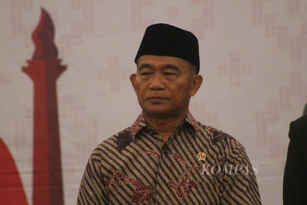 Menteri Koordinator Bidang Pembangunan Manusia dan Kebudayaan Muhadjir Effendy