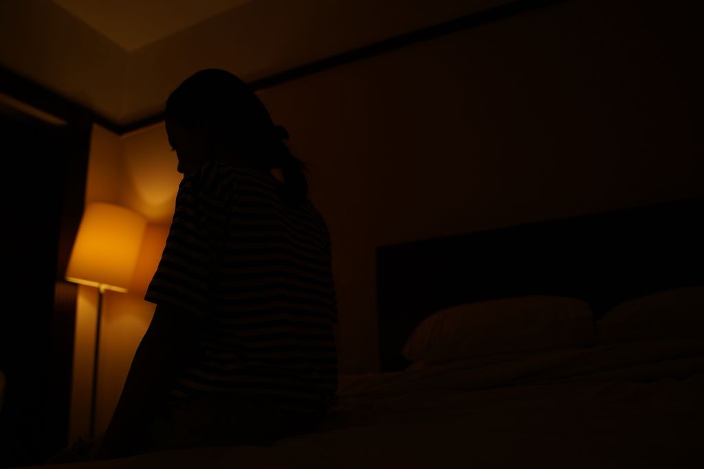RA (16) korban anak yang diperdagangkan lewat media sosial di Jakarta. 