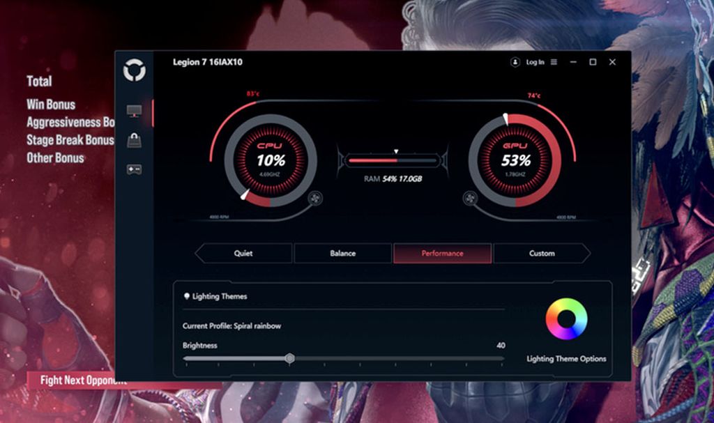 Lenovo Legion 7i 16IAX10