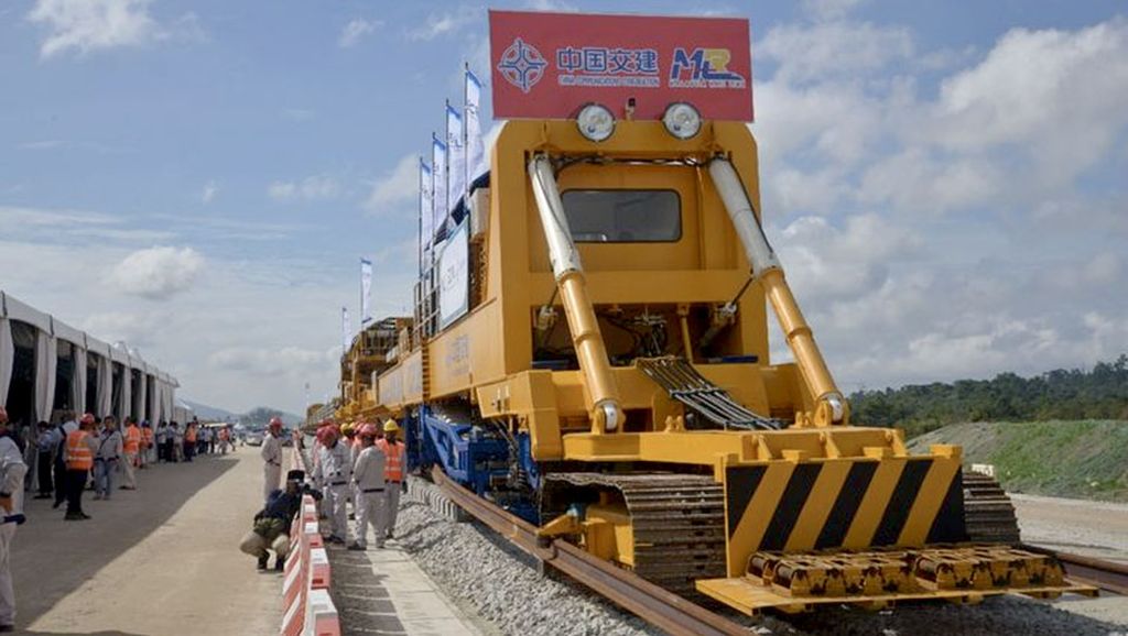 Lokasi peluncuran proyek jalur kereta East Coast Rail Link