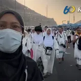 Jemaah Haji Menuju Mina, Sebagian Pilih Berjalan Kaki