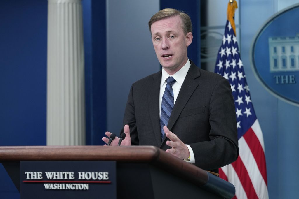 Penasihat Keamana Gedung Putih Jake Sullivan melakukan pertemuan dengan Menteri Luar Negeri China Wang Yi di Malta, Sabtu dan Minggu (16-17/9/2023). 