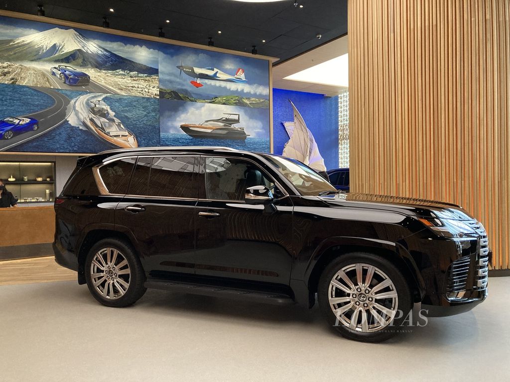 All New Lexus LX 600 di Immersion by Lexus, Menara Astra, Jakarta, Rabu (29/6/2022).