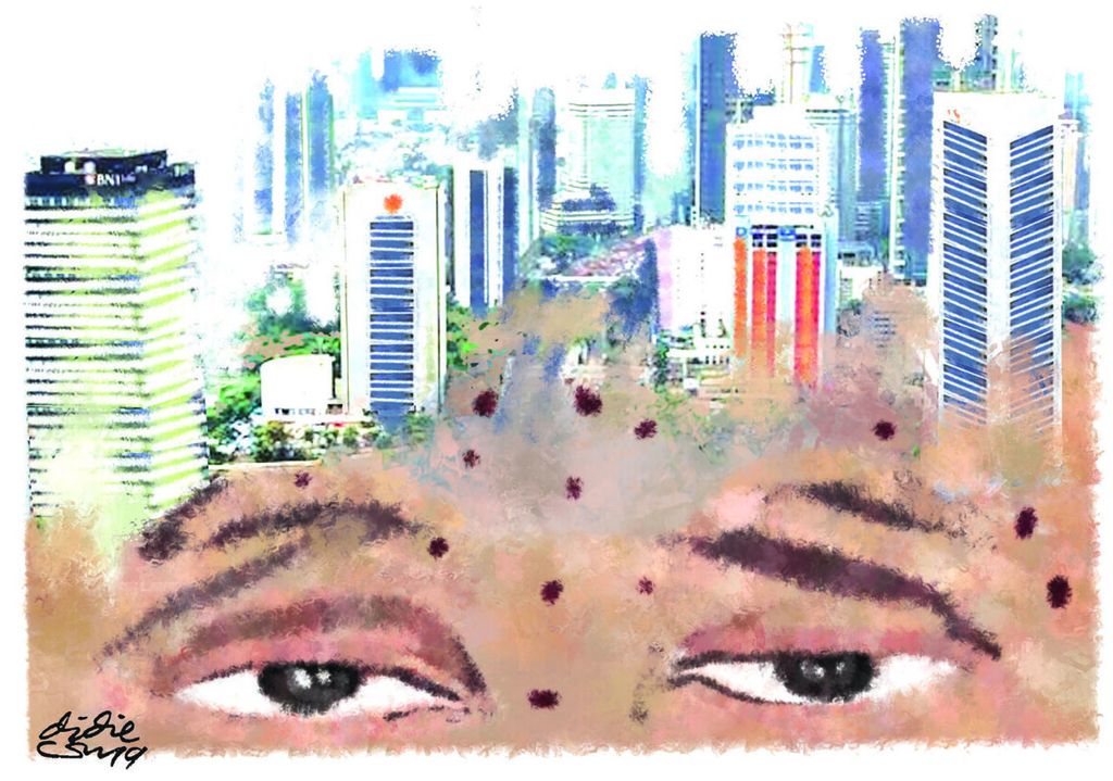 Ilustrasi cacar monyet