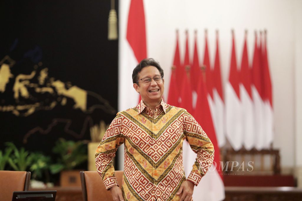 Minister of Health Budi Gunadi Sadikin 