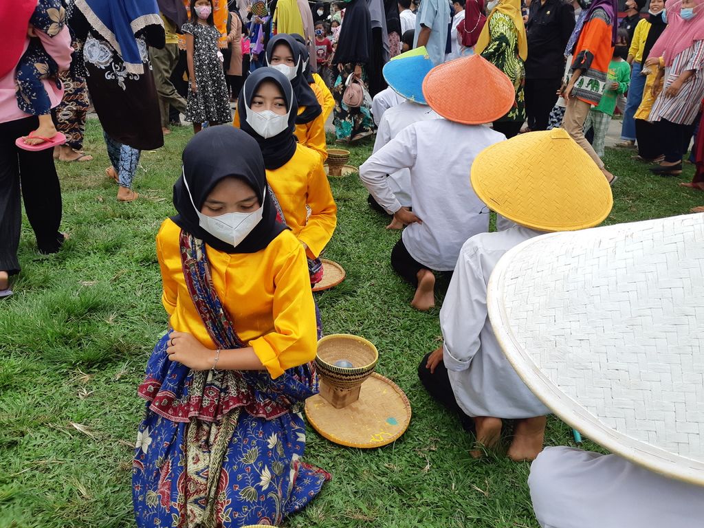 Suasana di Desa Wisata Burai, Kecamatan Tanjung Batu, Kabupaten Ogan Ilir, Sumatera Selatan (30/9/2021). Desa ini masuk dalam jajaran 50 Desa Wisata Terbaik di tahun 2021.