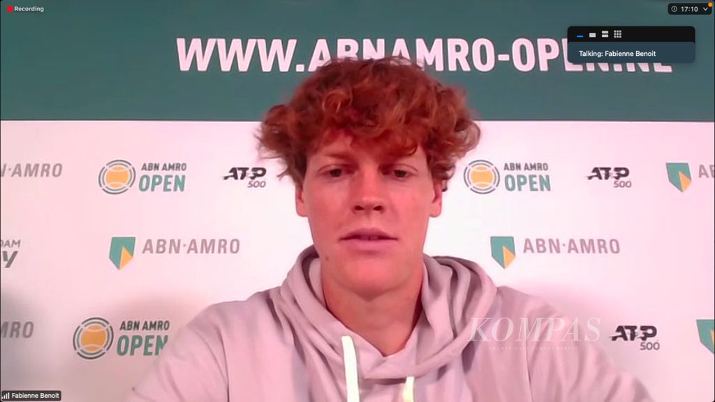 Jannik Sinner: Everything is done in stages - Kompas.id
