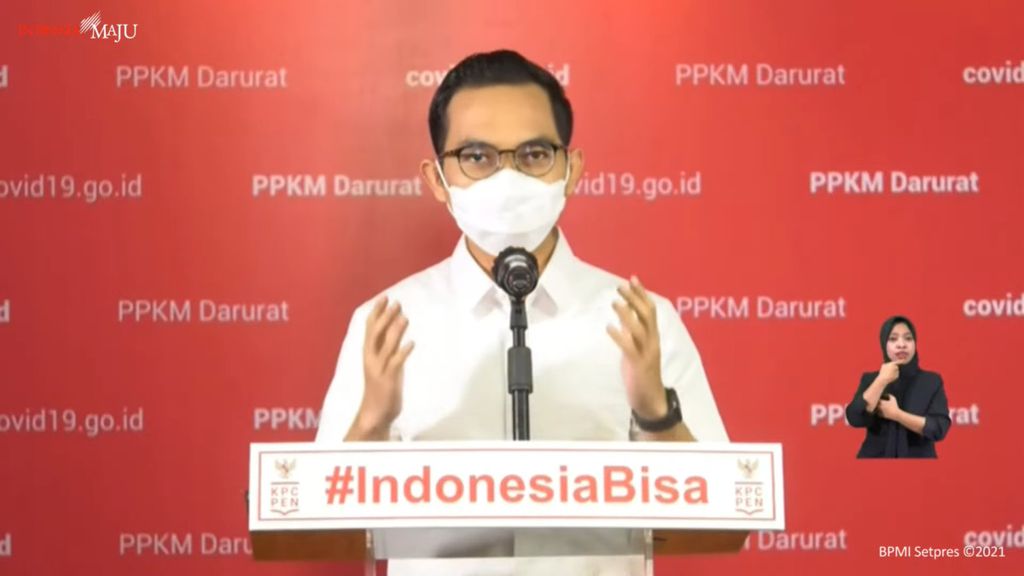 Juru Bicara Kementerian Komunikasi dan Informatika Dedy Permadi