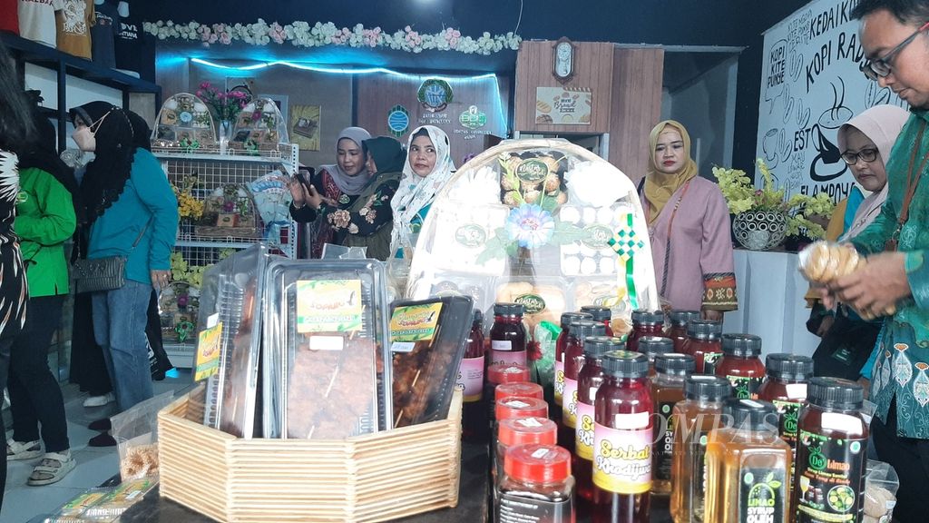 Galeri Business Development Center (BDC) Zamrud Khatulistiwa Kota Pontianak, Kamis (16/3/2023).