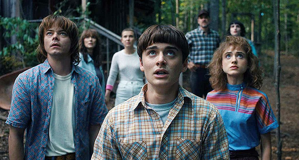 Salah satu adegan di serial <i>Stranger Things </i>season 4 yang ditayangkan di Netflix.