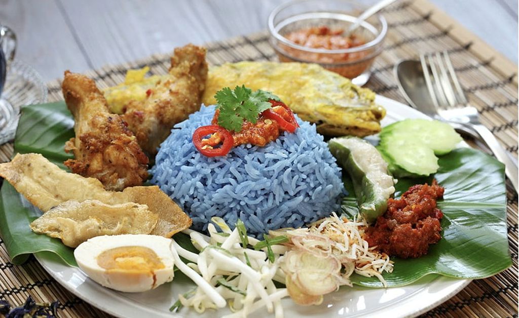 Nasi kerabu, Kelantan, Malaysia