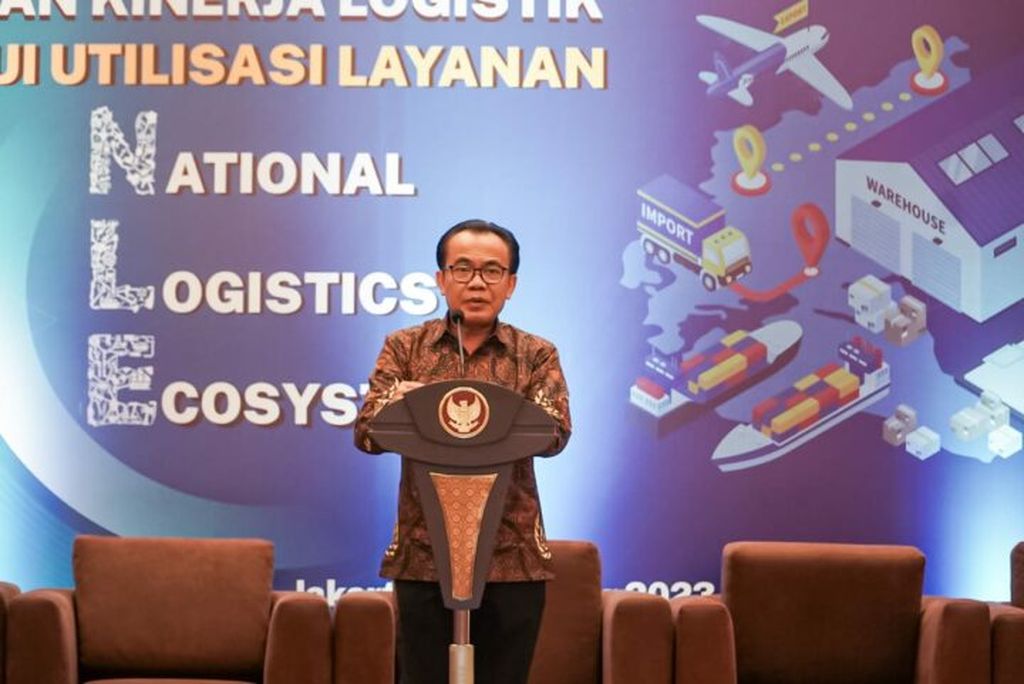 Sekretaris Kementerian Koordinator Bidang Perekonomian Susiwijono Moegiarso 