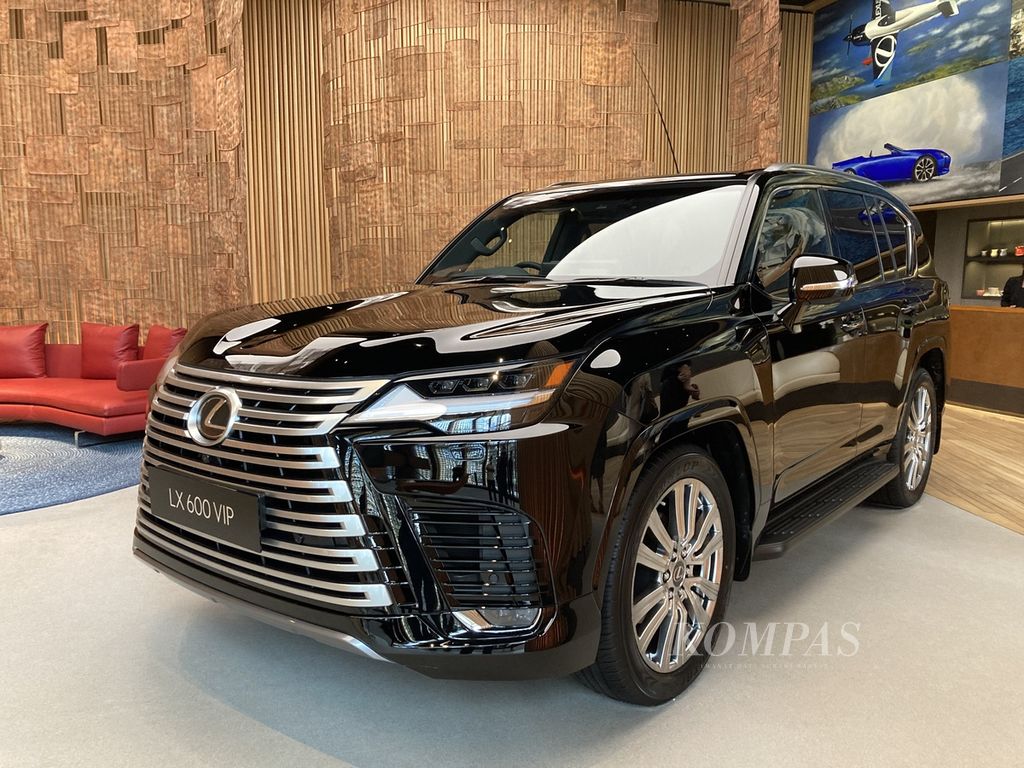 All New Lexus LX 600 VIP di Immersion by Lexus, Menara Astra, Jakarta, Rabu (29/6/2022).