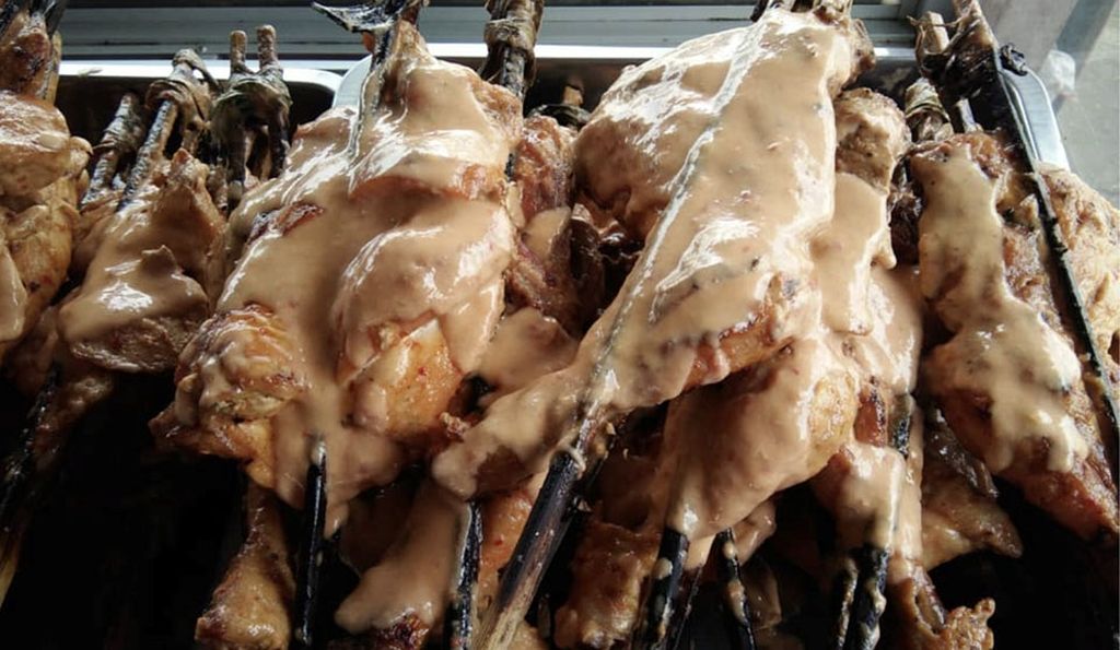 Ayam percik, Kelantan