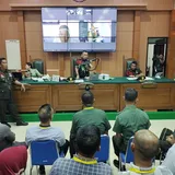Riuh Sidang Saat Peltu Lubis Ungkap Uang Setoran Judi kepada Kapolsek Negara Batin
