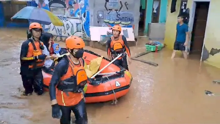 Teluku untuk artikel Banjir dan Longsor Melanda Bandung hingga Cirebon, Lebih dari 7.000 Orang Terdampak